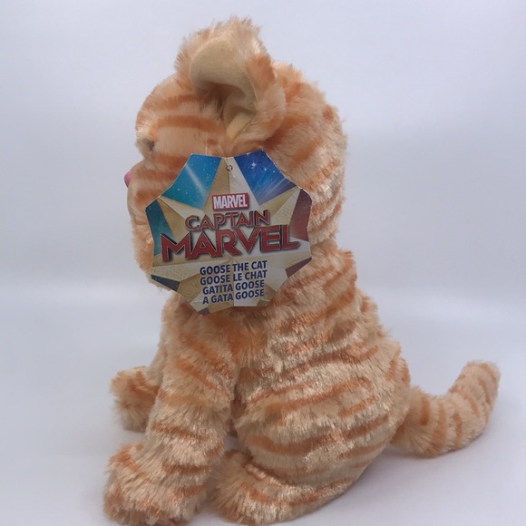 Marvel Captain Marvel Goose The Cat Plush - Picture 2 of 7